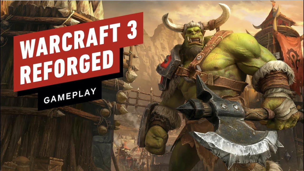 The First 17 Minutes of Warcraft 3 Reforged - Exodus of the Horde Gameplay