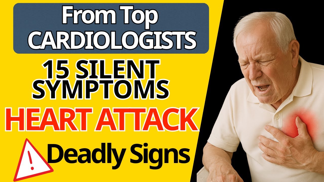 15 Silent Symptoms of a Heart Attack &ndash; Senior Health Alert from Top Cardiologists