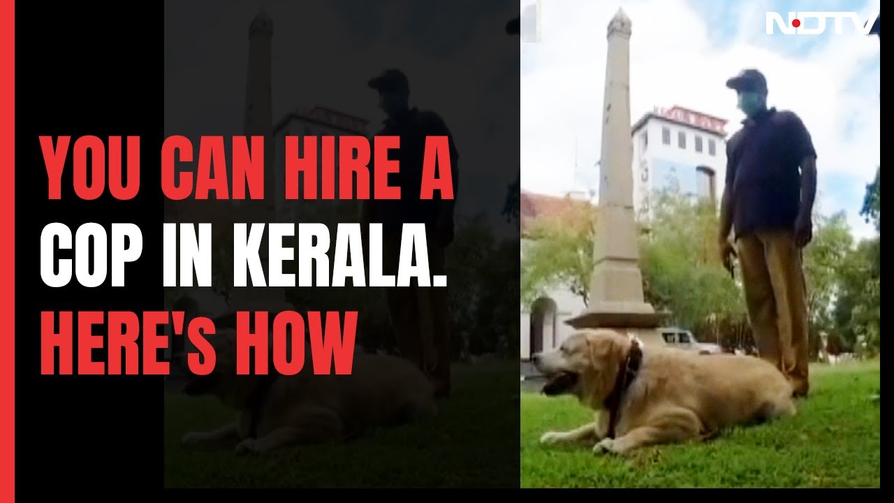 In Kerala, Hire A Cop, A Police Dog
