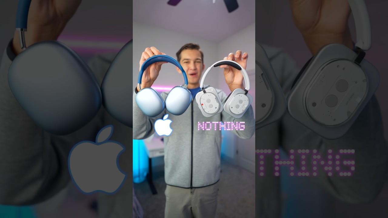 AirPods MAX против наушников Nothing😀