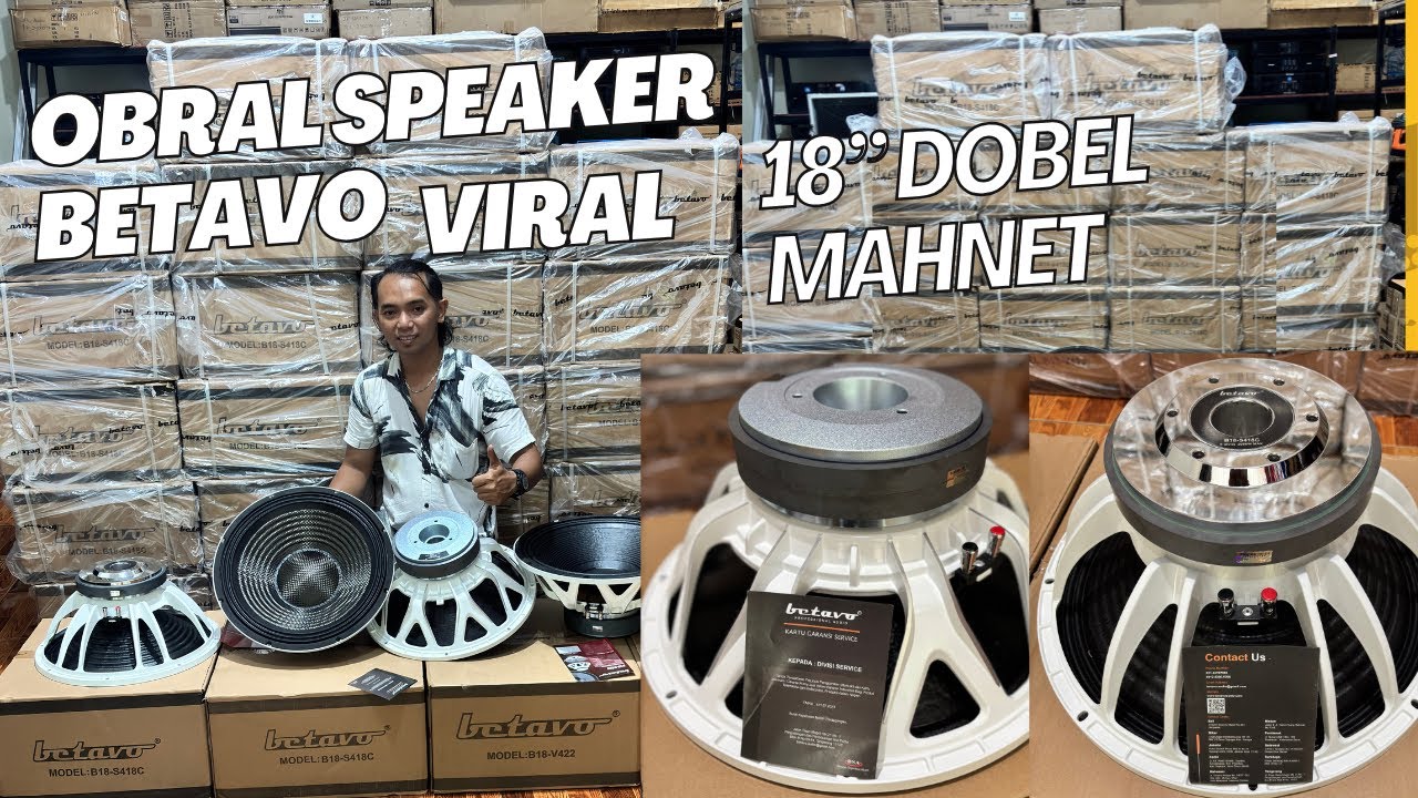 Obral speaker betavo dobel magnet 