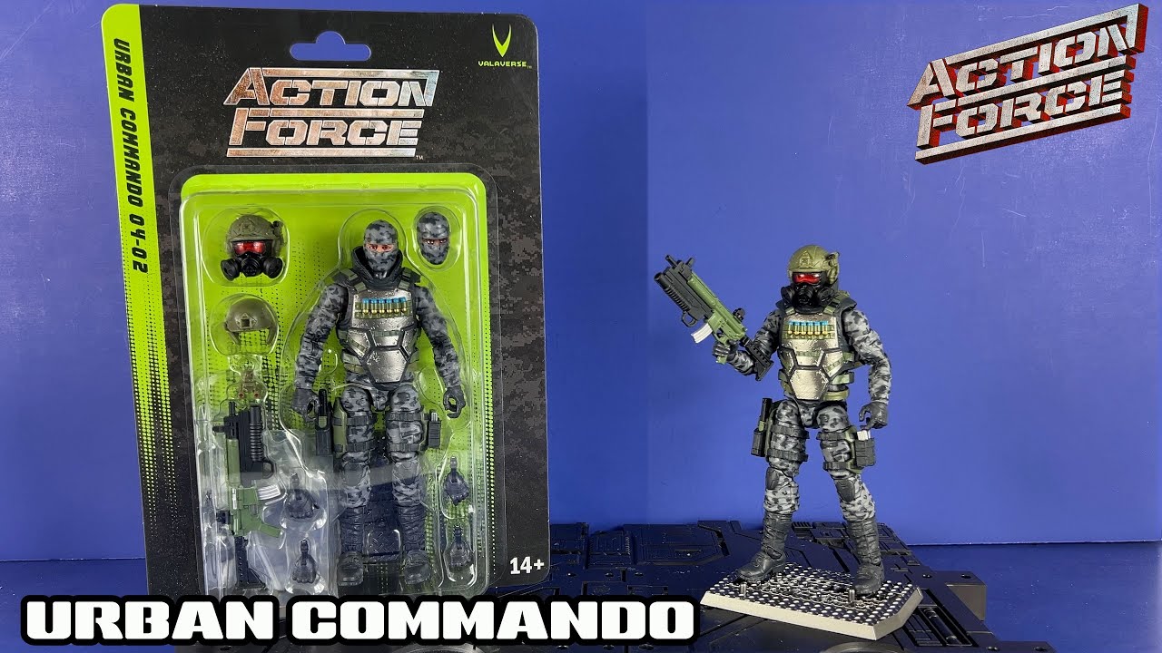 Valaverse Action Force Urban Commando Series 4 Review