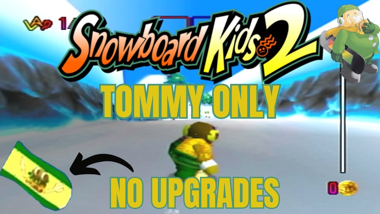 Can You Beat Snowboard Kids 2 Using Only Tommy/No Upgrades?
