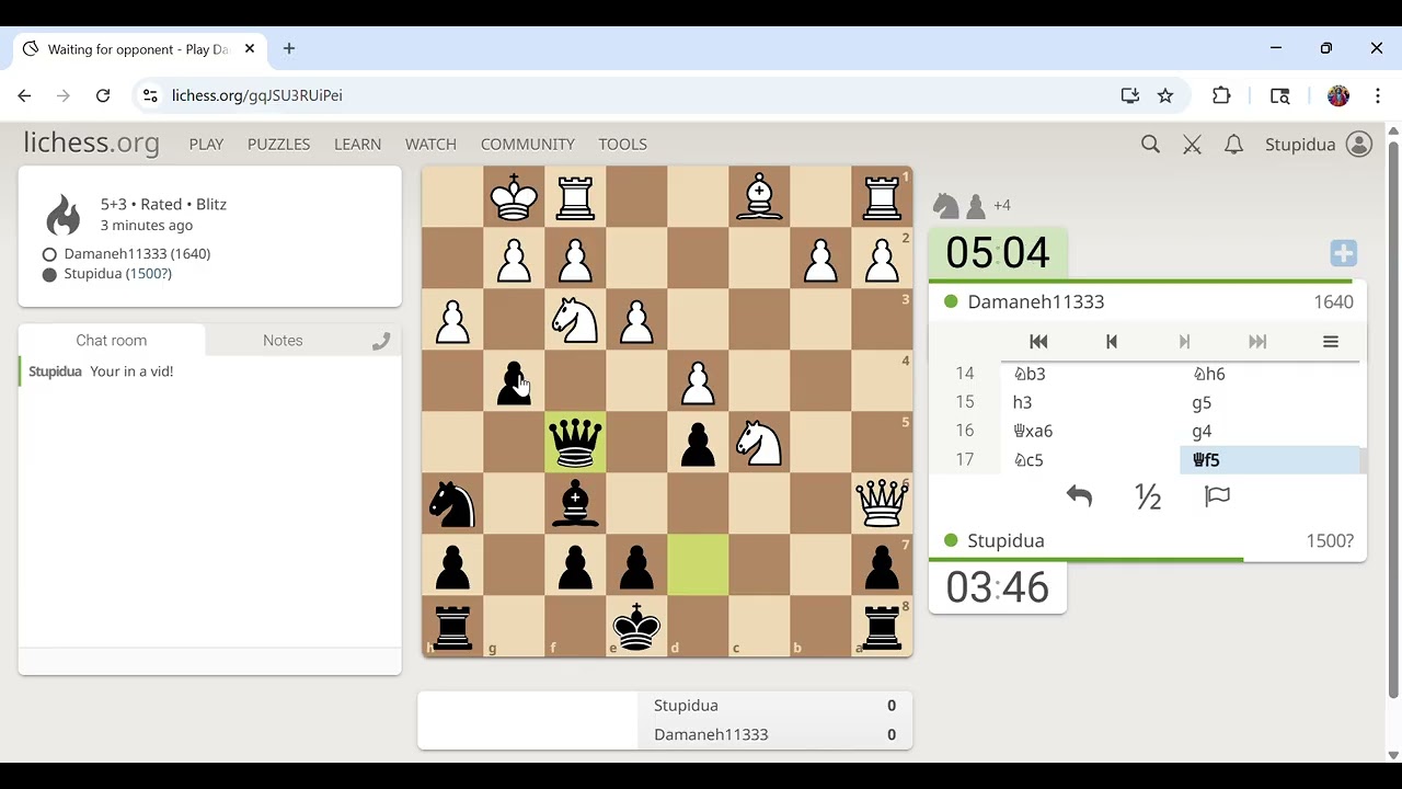 Lichess game