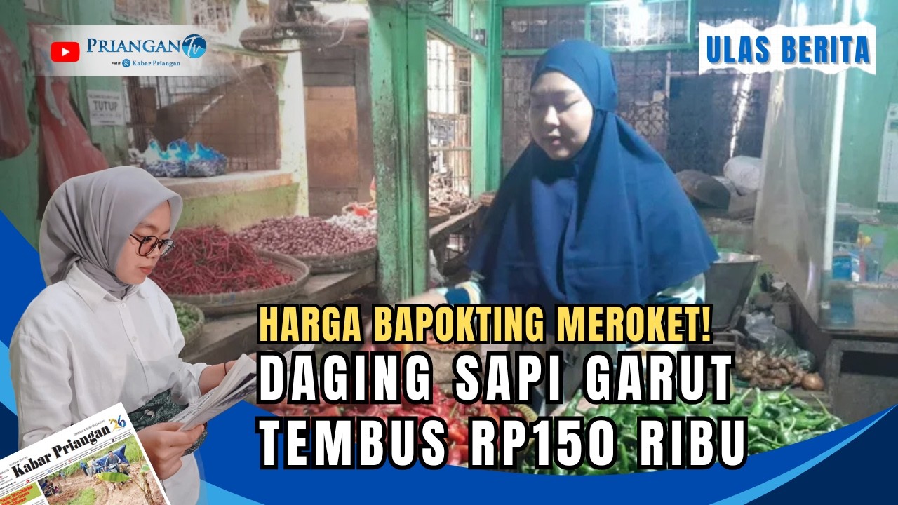 Harga Bapokting Meroket! Daging Sapi Garut Tembus Rp150 Ribu