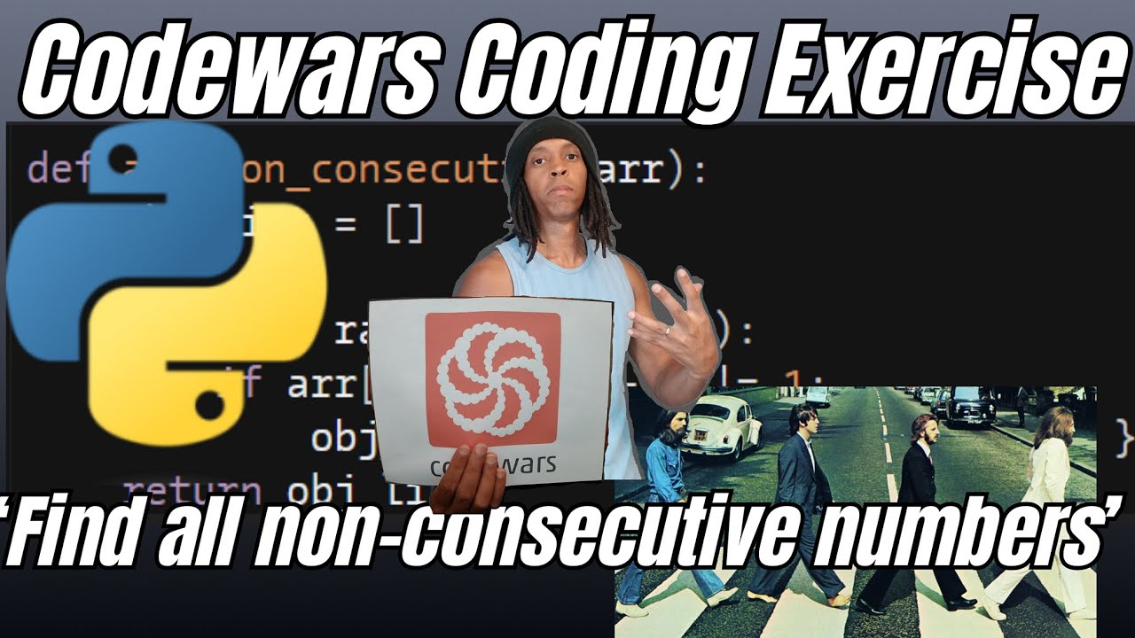 Codewars Coding Exercise - Find all non-consecutive numbers - Python