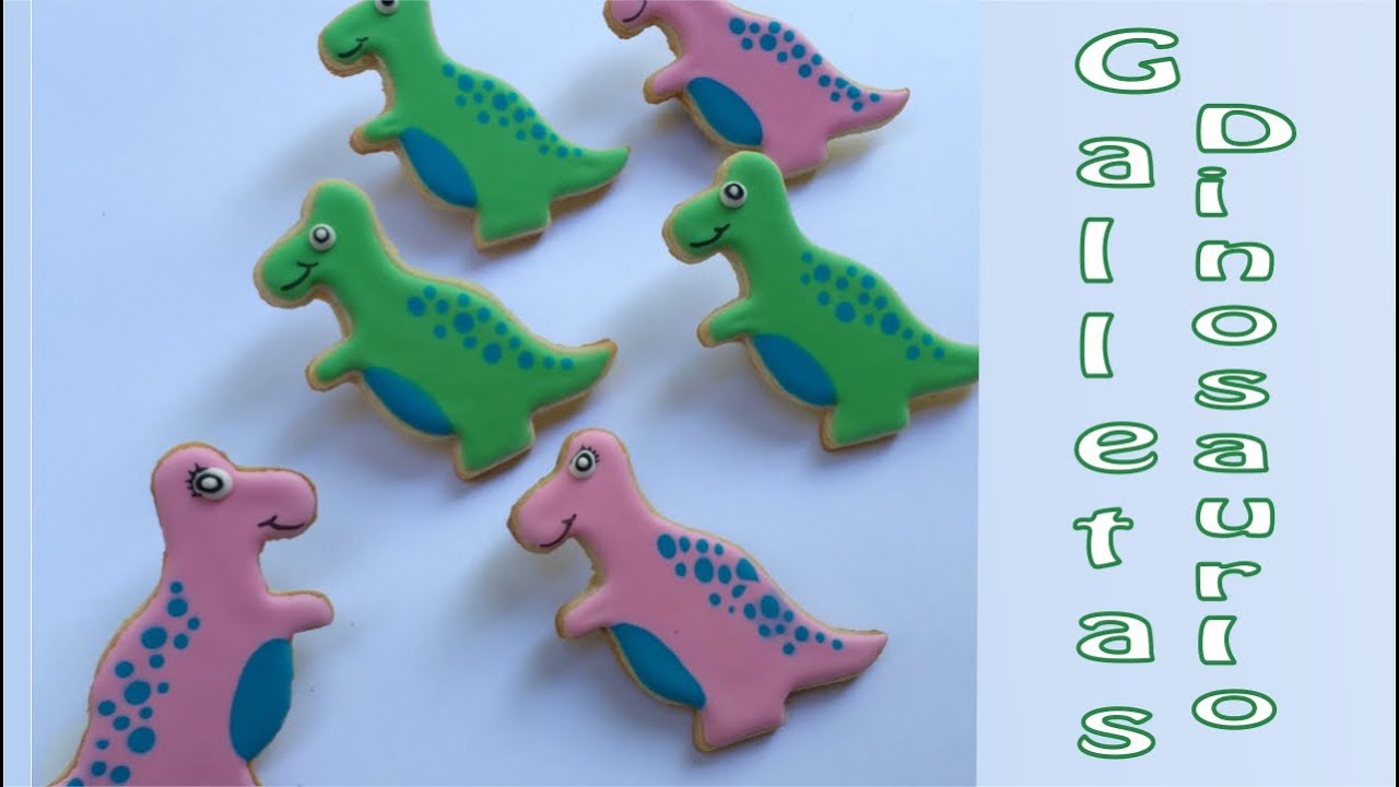 Galletas de Dinosaurio