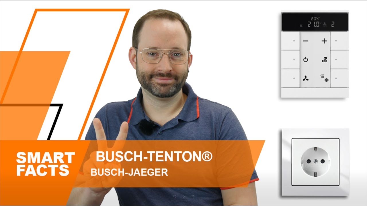 Busch Tenton KNX Tastsensor | preiswerter KNX Taster von Busch Jaeger | was kann er?