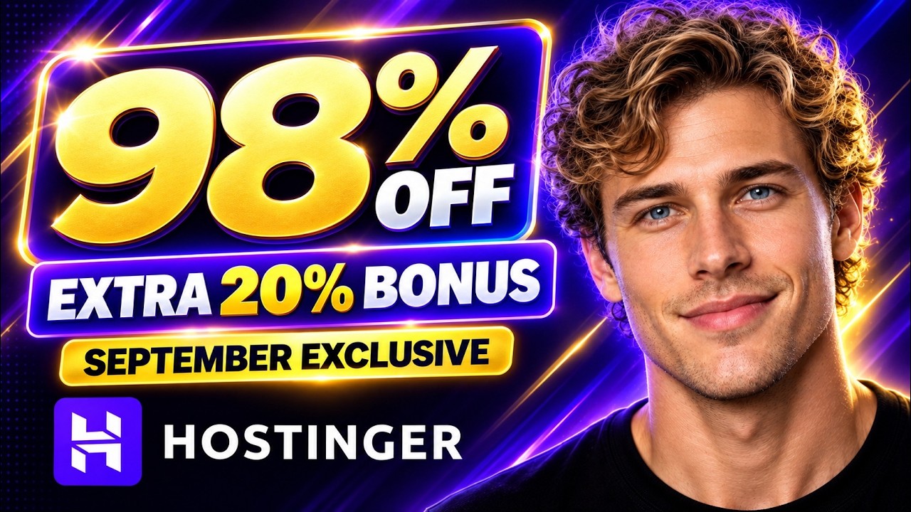 Hostinger Coupon Code 2026 ✅ BIGGEST Discount + EXTRA Bonus Discount