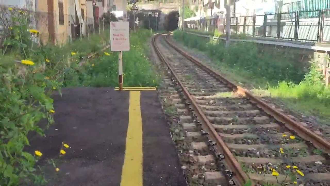 La cumana ritorna in funzione ma sul nuovo tracciato! Video di addio e viaggio in treno!