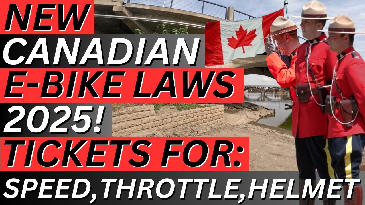 New Canadian E-Bike Laws 2025! #ebike #ebikelaws #canada