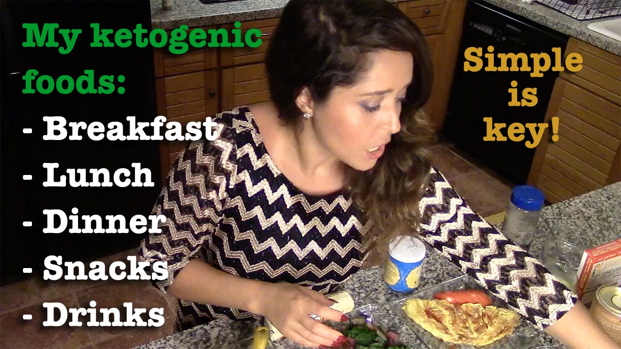 Ketogenic meals: what I usually eat. Breakfast, lunch, dinner, snacks & drinks.
