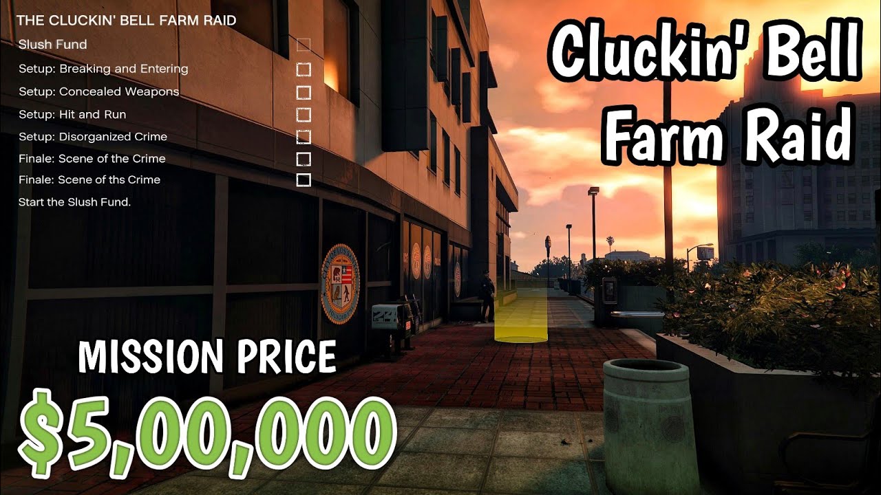 GTA 5: Vincent Cluckin' Bell💸#gta #ps5 #gtaonline