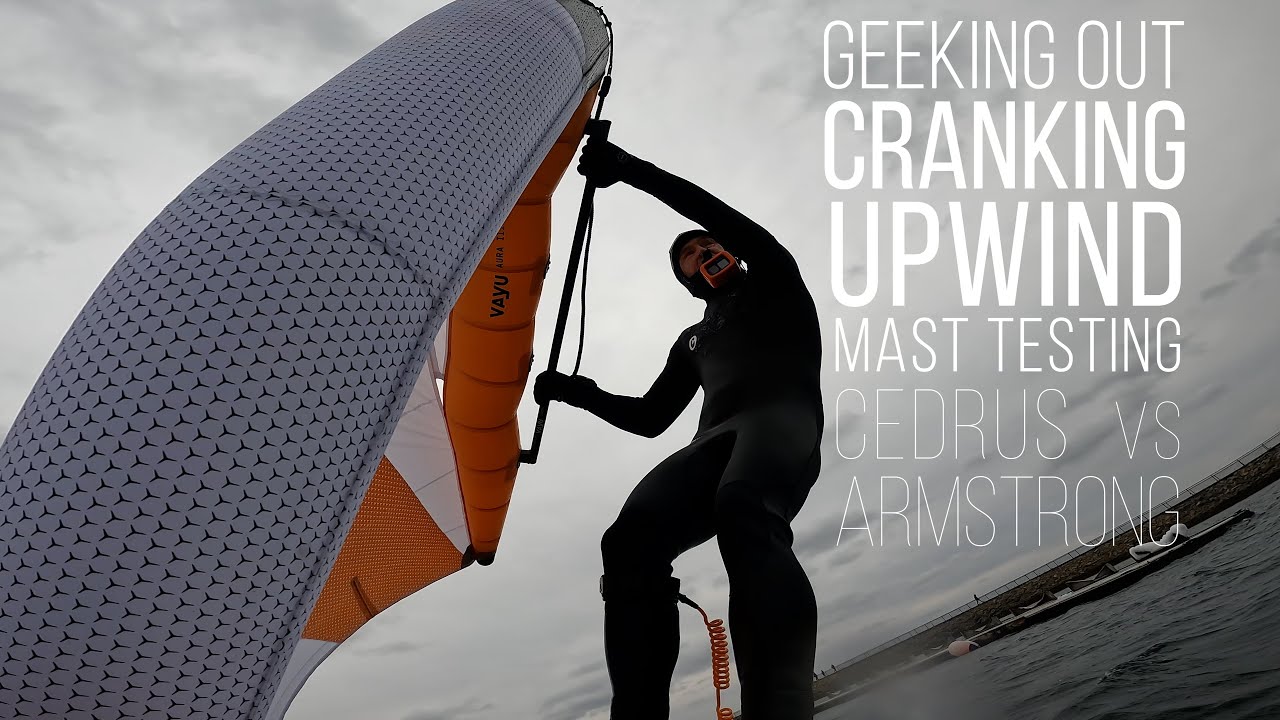 stoked to finally geek out cranking upwind