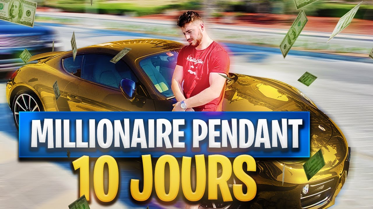 VIVRE comme un MILLIONNAIRE pendant 10 JOURS ! (Challenge SMMA ft @RaphaelGnn )