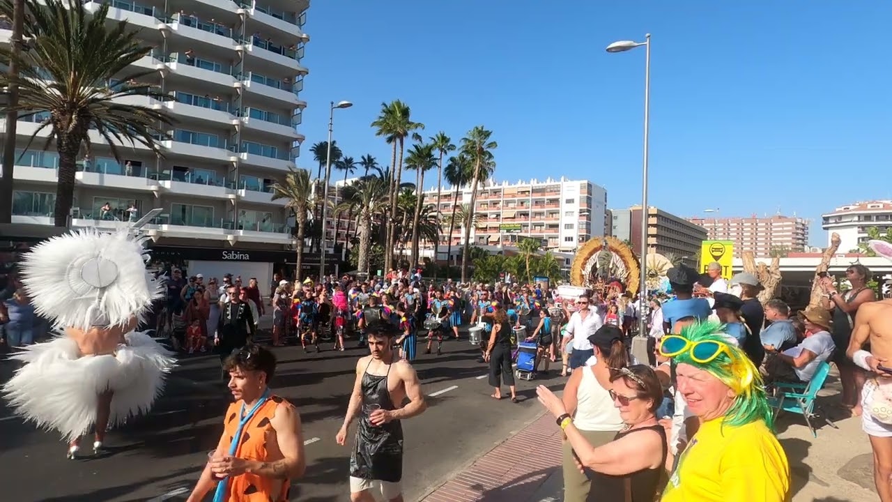 Cabalgata Carnaval Maspalomas 2024 1º parte