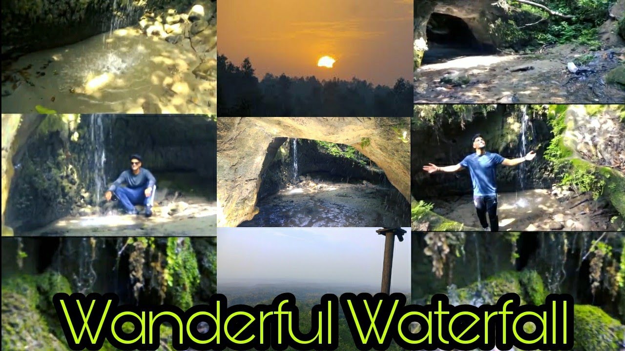 Mini Waterfall In Hoshiarpur / Explore New Trek //  #miniwaterfallinhoshiarpur #explor #new #vlog #1