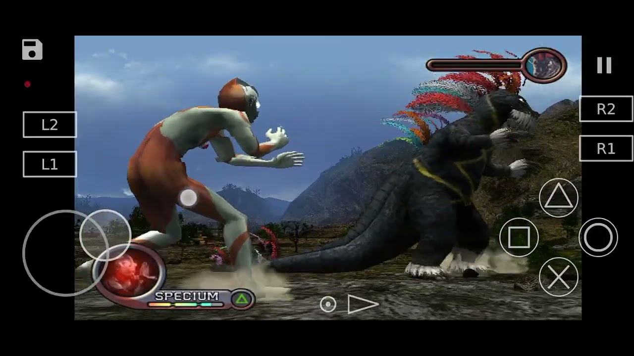 Ultraman vs geronimon -ultraman (PS2)