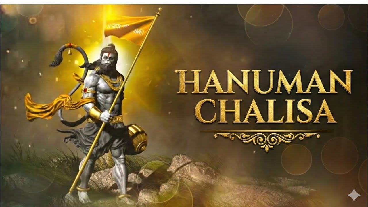 શનિવાર સ્પેશિયલ: શ્રી હનુમાન ચાલીસા પાઠ | Hanuman Chalisa with Lyrics