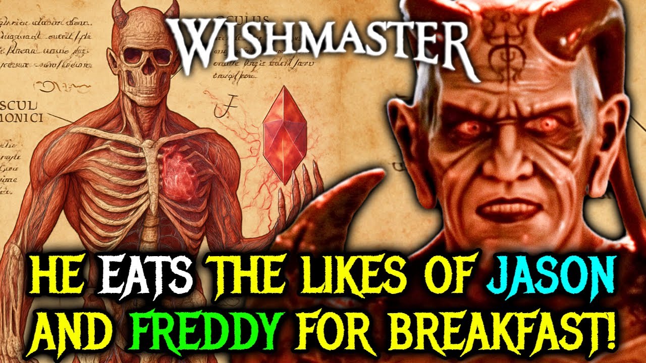 Djinn from Wishmaster Anatomy + Origins - Is He The Most Powerful Horror Movie Monster of All Time?