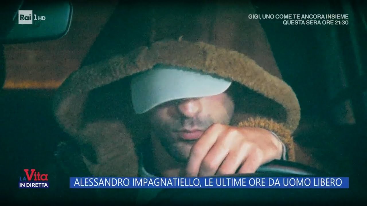 Le ultime ore da libero di Alessandro Impagnatiello - La Vita in Diretta 01/06/2023