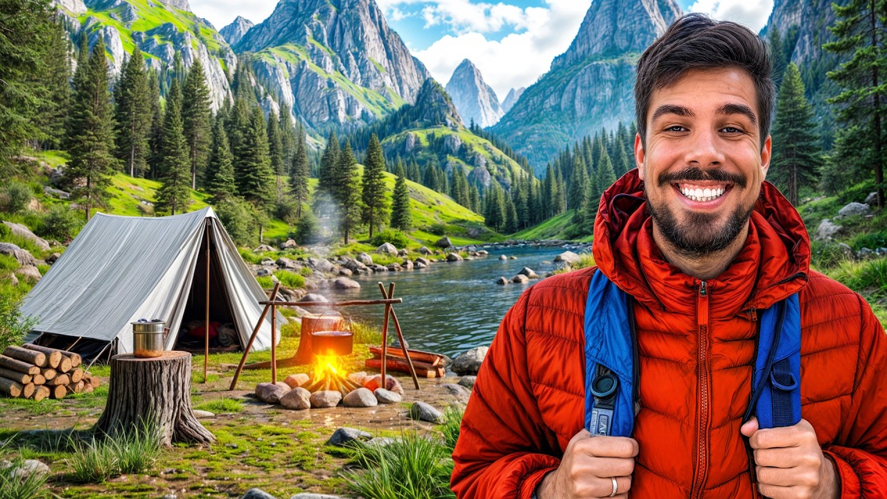 Passei 48 Horas no Topo de uma MONTANHA (Acampamento)