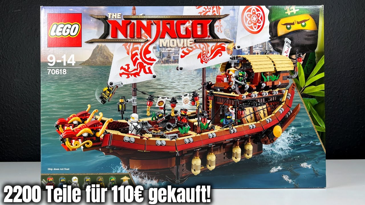 Множество вещей по разумной цене! | Обзор Lego Ninjago «Дары судьбы»! | Набор 70618