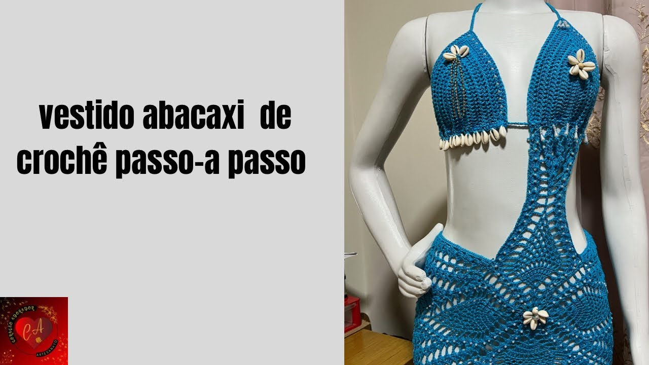 PASSO A PASSO DE COMO FAZER VESTIDO ABACAXI| parte 2