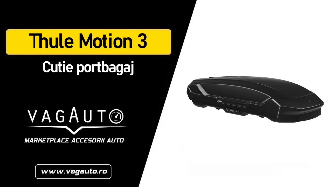 Cutie portbagaj Thule Motion 3 - tutorial montaj | VagAuto.ro