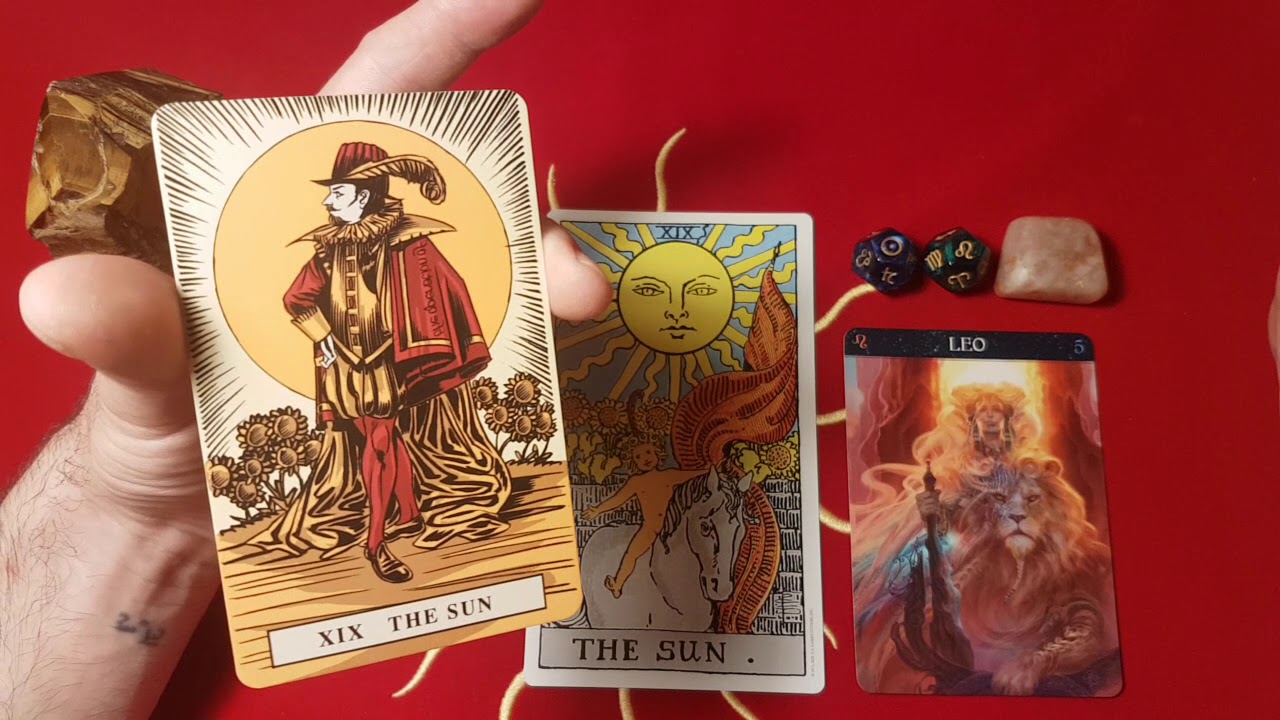 The Sun - English Magic Tarot