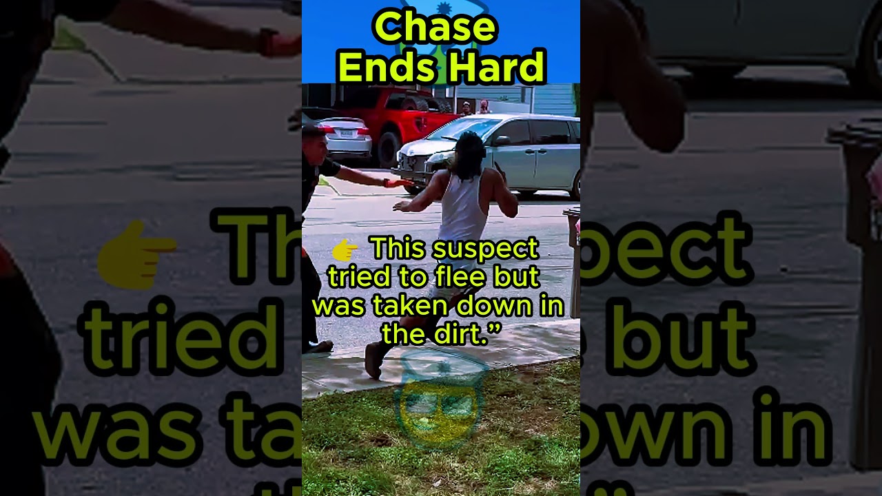 Crazy Police Chase Ends in Dirt Arrest | Real Police Bodycam Footage!