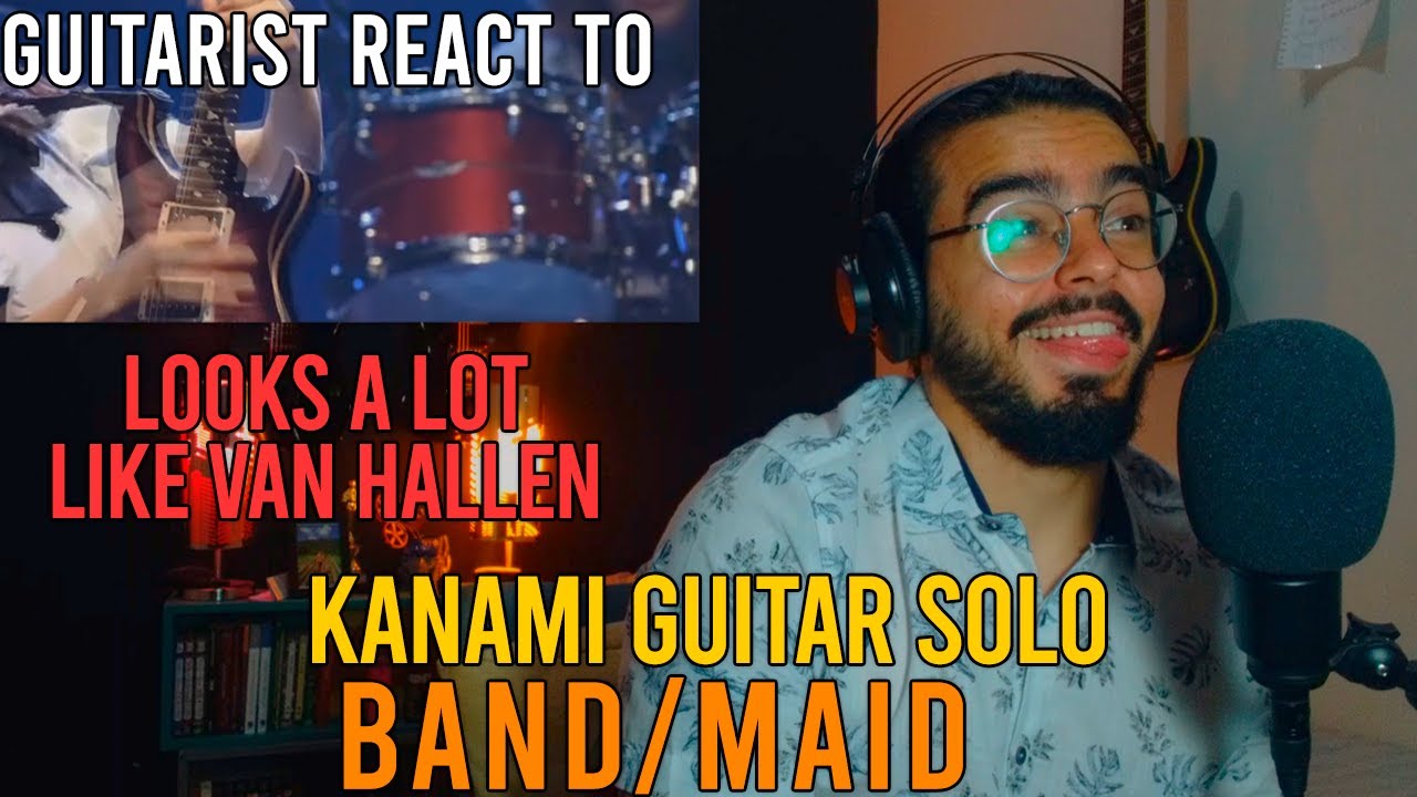 Guitarist react to KANAMI (BAND-MAID) / Guitar Solo
