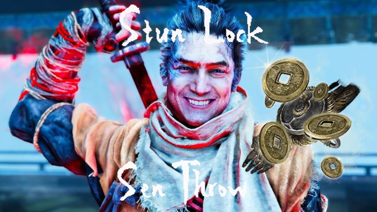 Sekiro: Stun Lock with Sen Throw (Tutorial)