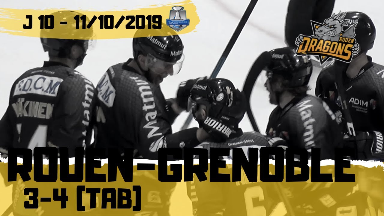 Hockey : Rouen - Grenoble Ligue Magnus 2019/2020 J10