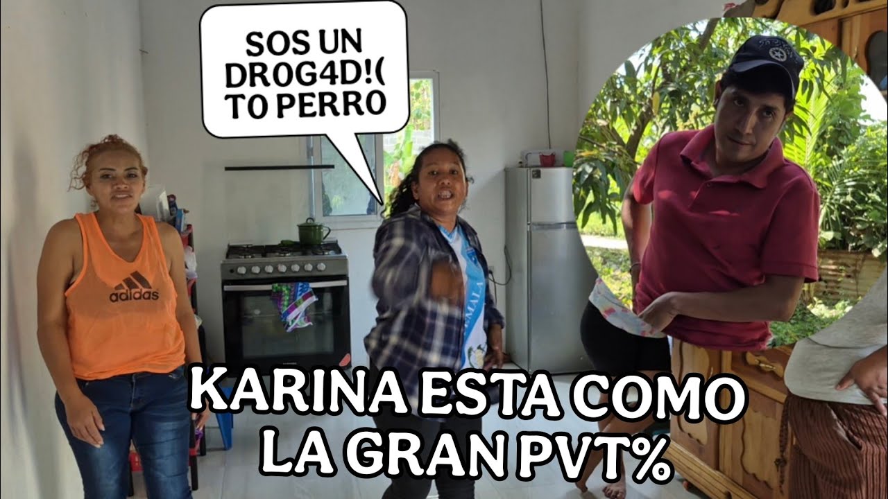 BRAYAN dijo que KARINA es una dr0g4dict4 ella se enojo al escuchar eso🤬