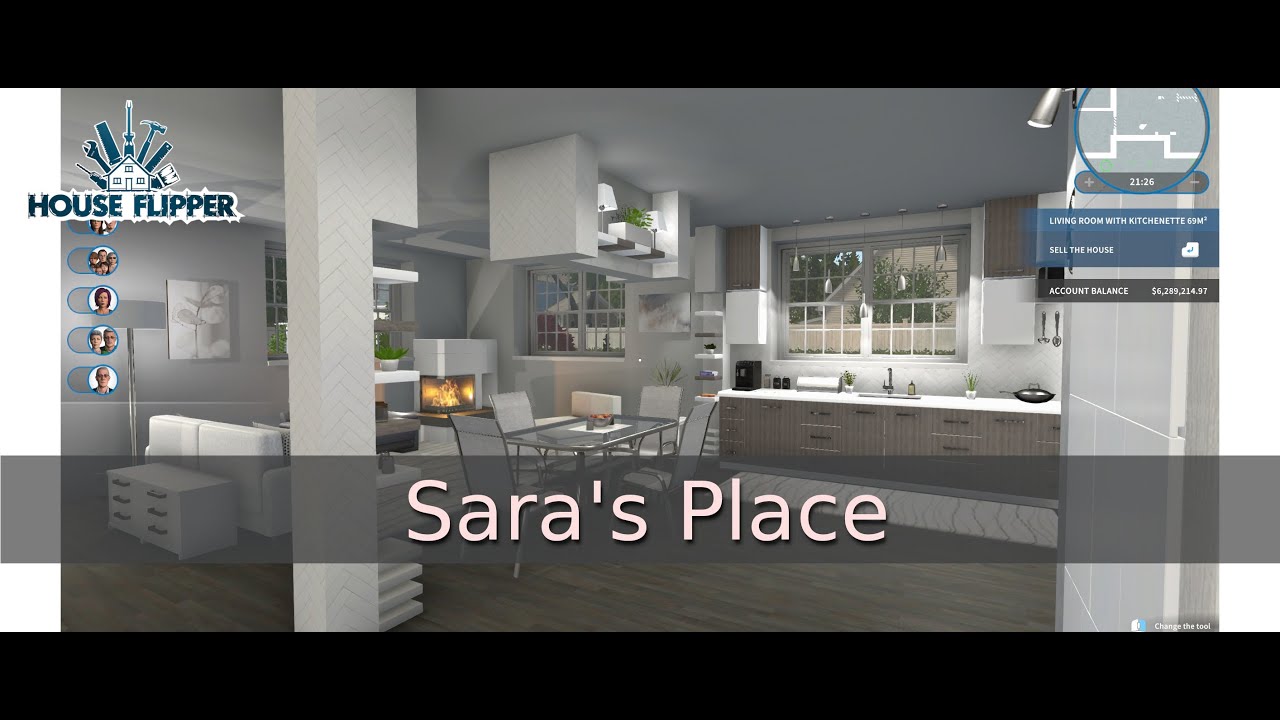 HOUSE FLIPPER: #14 Sara's Place (Uninhabited House)