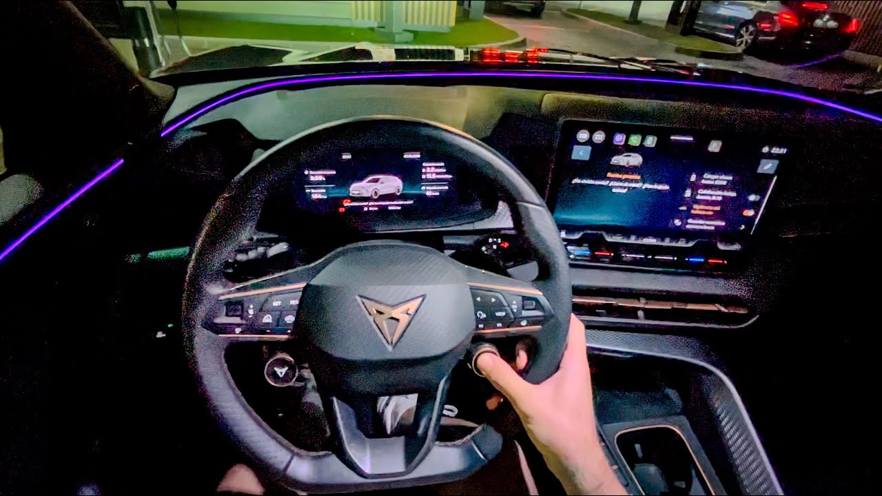2025 Cupra Terramar PHEV 1.5 (204cv) | 4k POV Night Drive Test