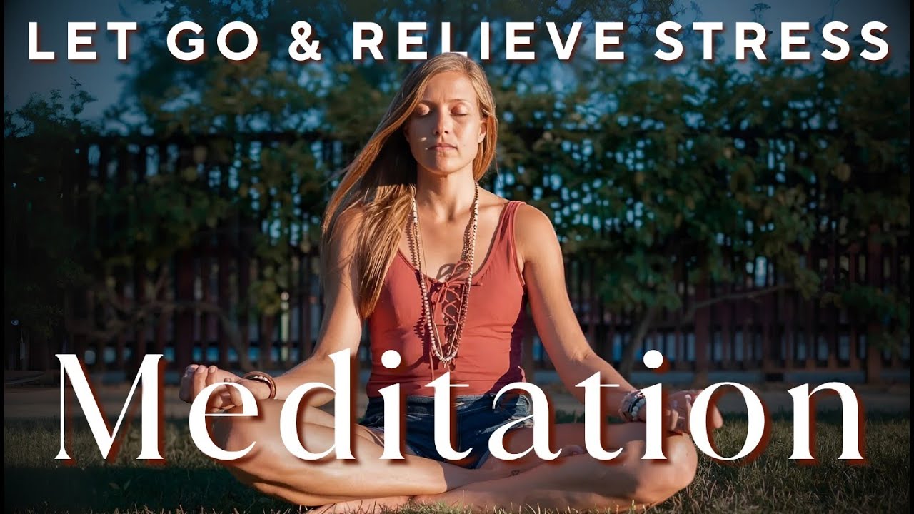 10 Minute Guided Meditation To Let Go | Breathe and Flow Yoga