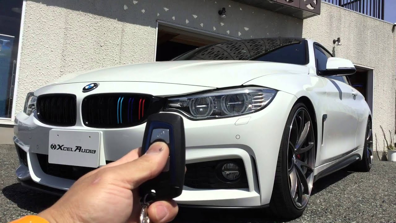 BMW F33/F30/F31/F32 435i Fシリーズ LOCK音ロックオン&ボイスモジュール連動♪サウンドアンサーバック♪