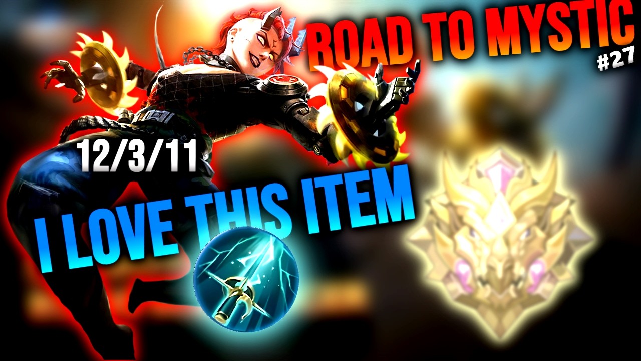 2K+ MMR Dyrroth Carry Game! | Road to Mythic #27