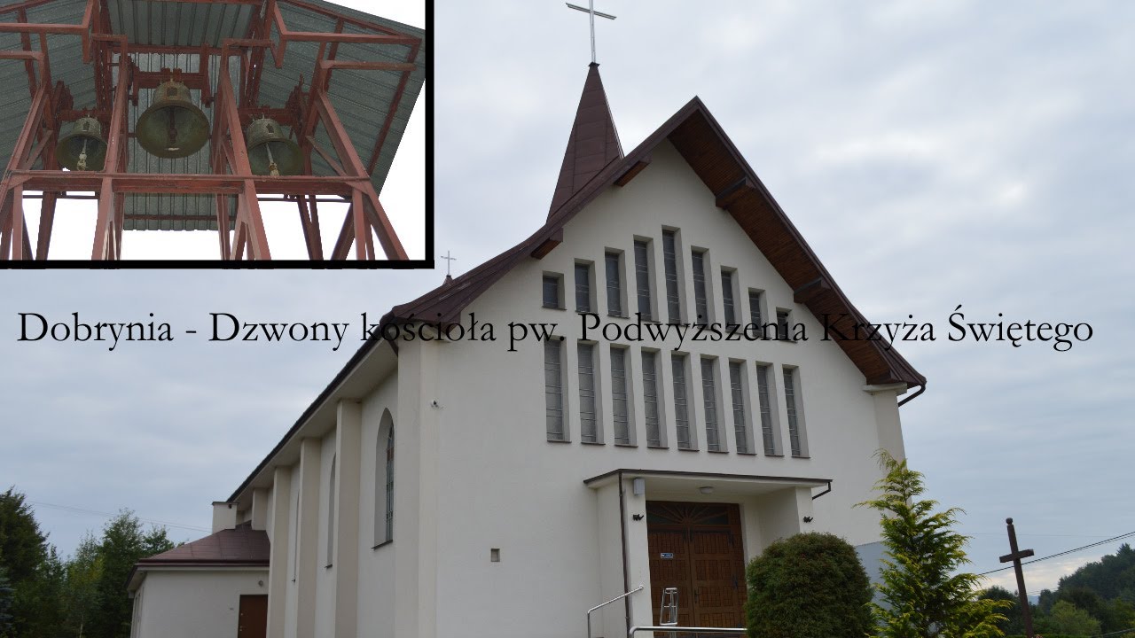 Dobrynia - Dzwony kościoła filialnego pw. Podwyższenia Krzyża Świętego