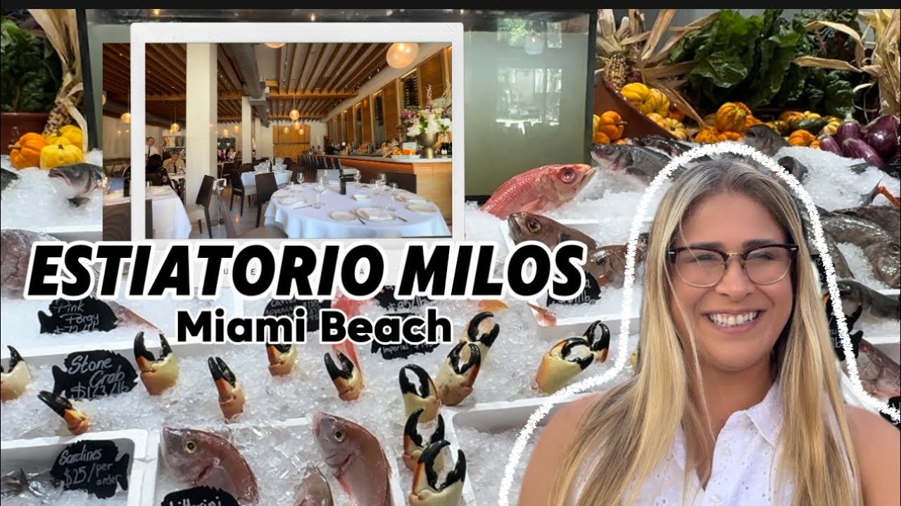 ESTIATORIO MILOS | Onde comer em Miami Beach - Guia MICHELIN