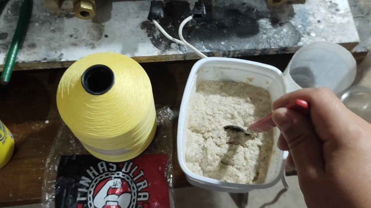 COMO ENGOMAR COM CALCITA E RESINA NA COLA... COMO REPASSAR AGULHA QUANDO A LINHA ESTOURA...