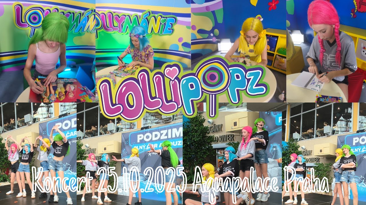 LOLLIPOPZ KONCERT AQUAPALACE PRAHA 25.10.2025   PART 3