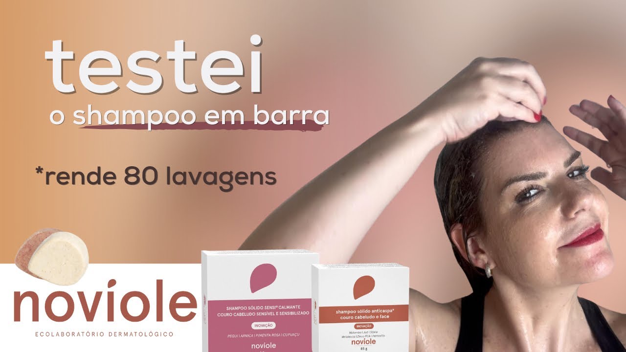 Testei os Shampoos da Noviole para CASPA e COURO SENSÍVEL que DURAM 80 LAVAGENS e CUSTAM POUCO