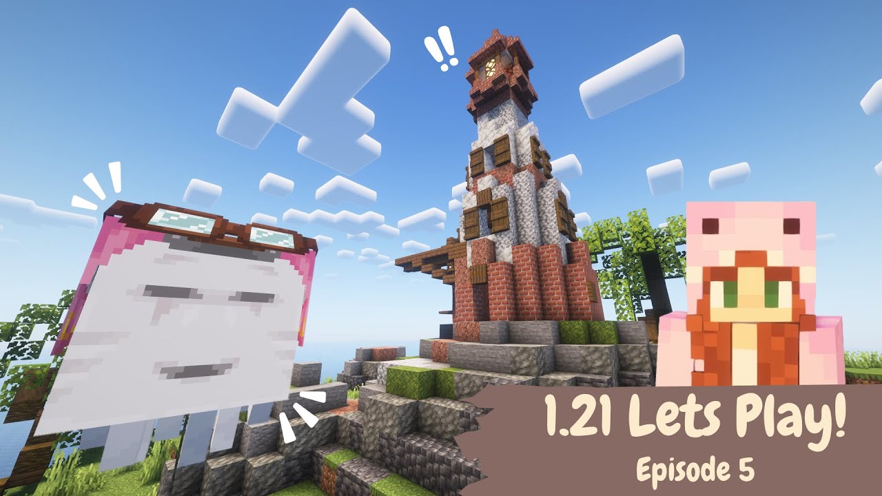 Turning the Coastline Into Paradise (plus a Ghast?) | Minecraft 1.21 Lets Play! Episode 5