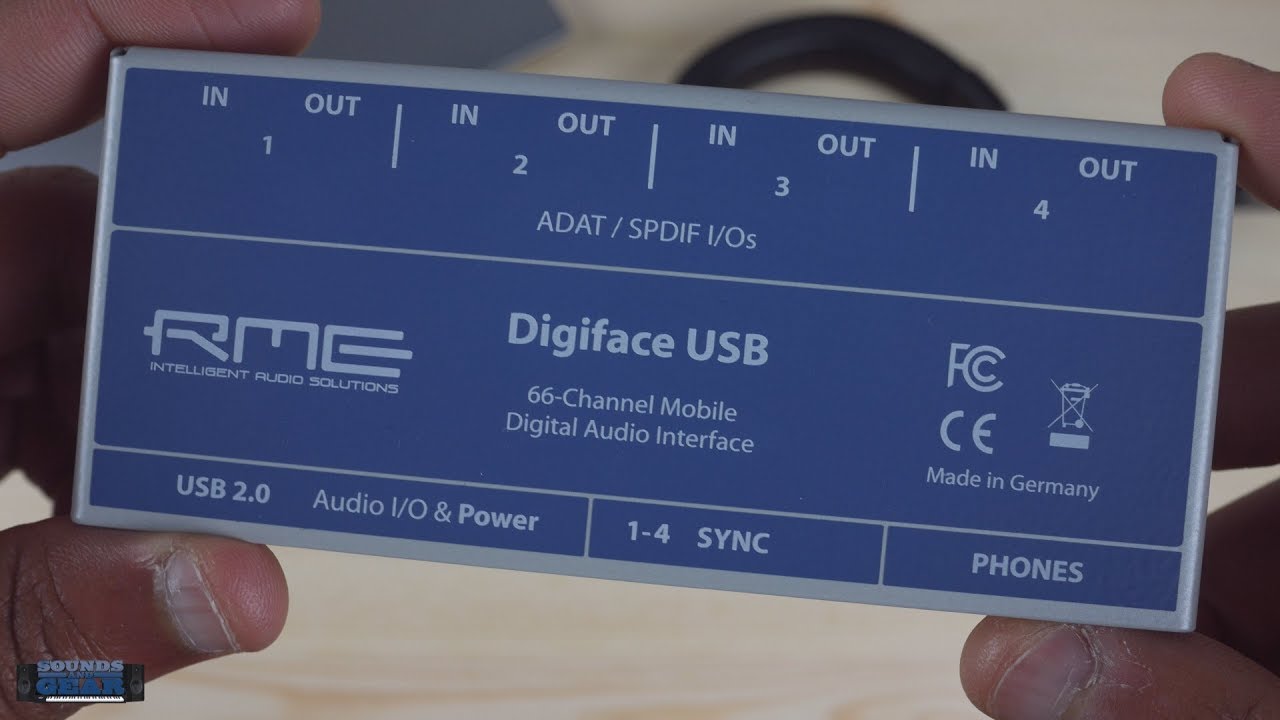 Обзор: USB-аудиоинтерфейс RME Digiface с 4 портами ввода-вывода ADAT/SPDIF