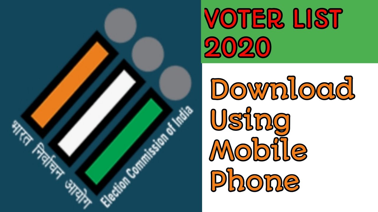How to download Voter list PDF 2020|| NVSP Voter list Download ||