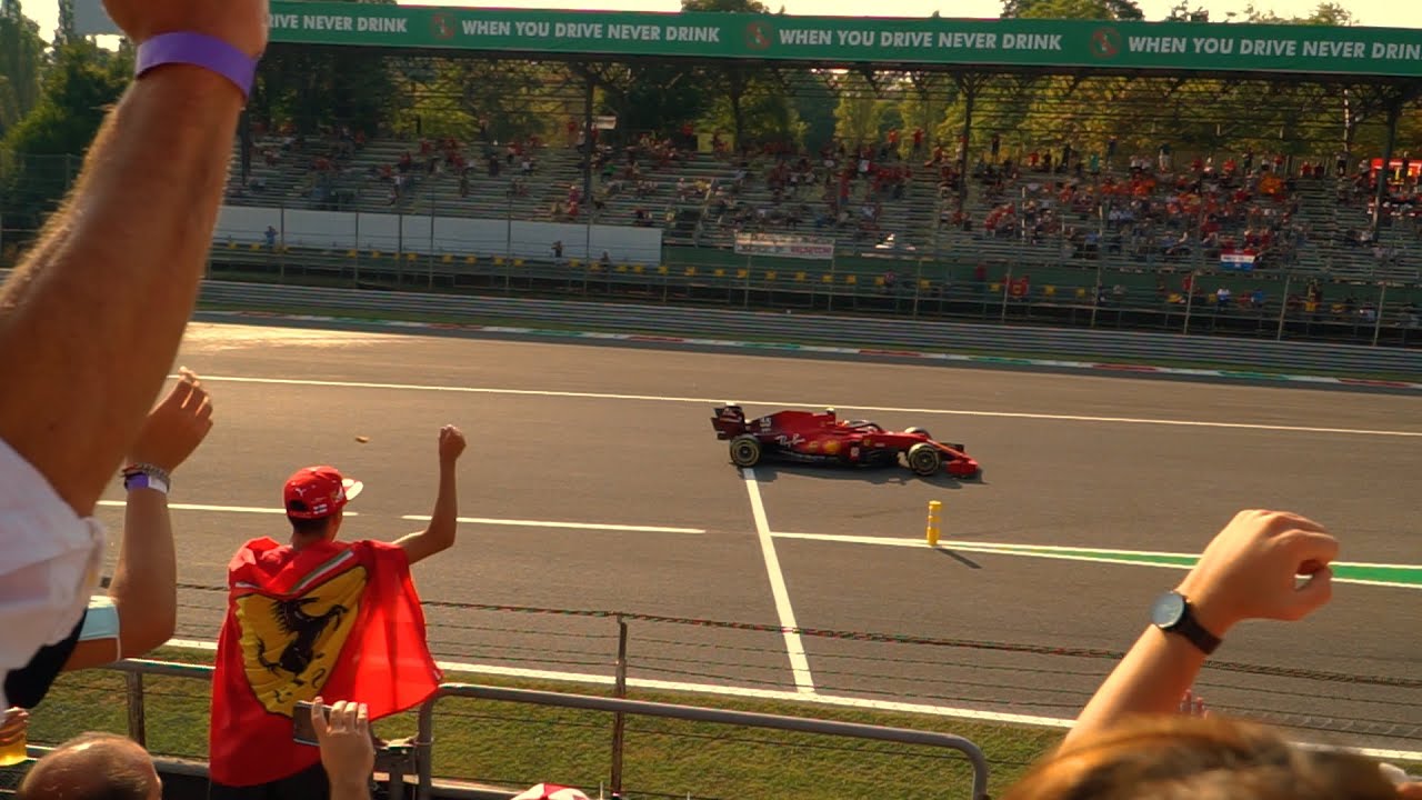F1 Sprint Race Monza 2021 Formation Lap & 1st Lap Parabolica Interna 23B