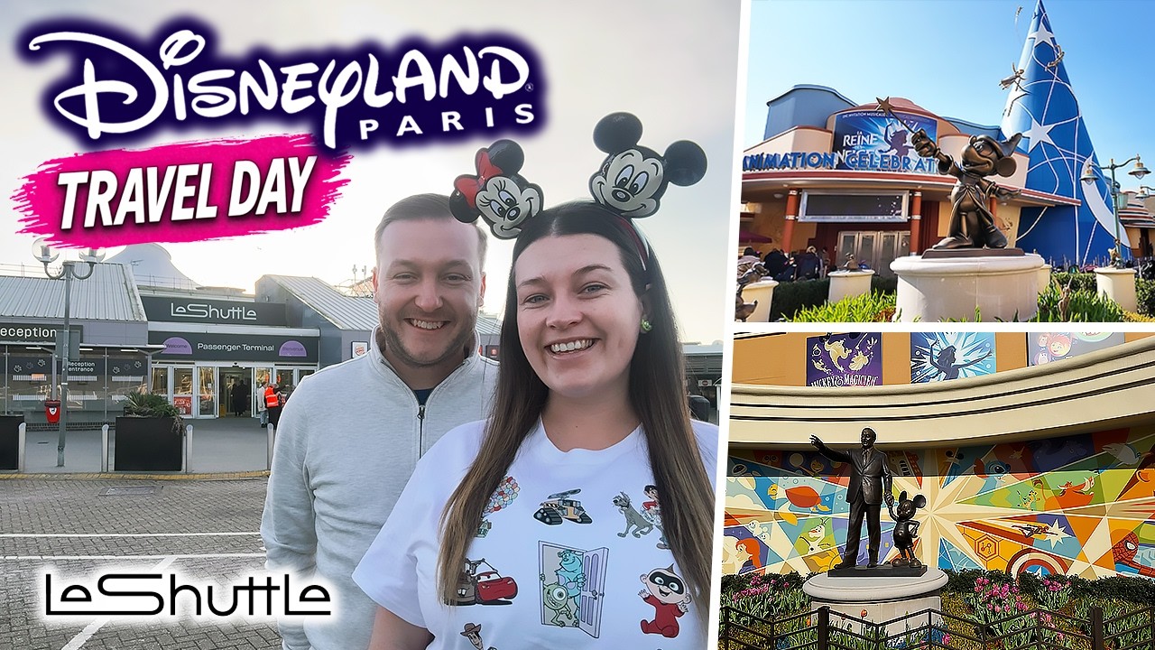 Disneyland Paris Travel Day Vlog | UK to France via LeShuttle + First Day in the Parks!